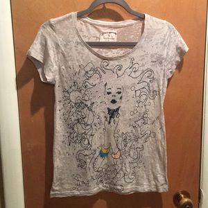 Levi’s red tab artistic t-shirt medium light grey
